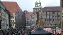 Christkindlesmarkt am Hauptmarkt in Nürnberg Christkindlesmarkt am Hauptmarkt in Nürnberg